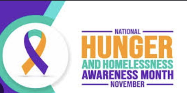 Hunger & Homelessness Awareness Month